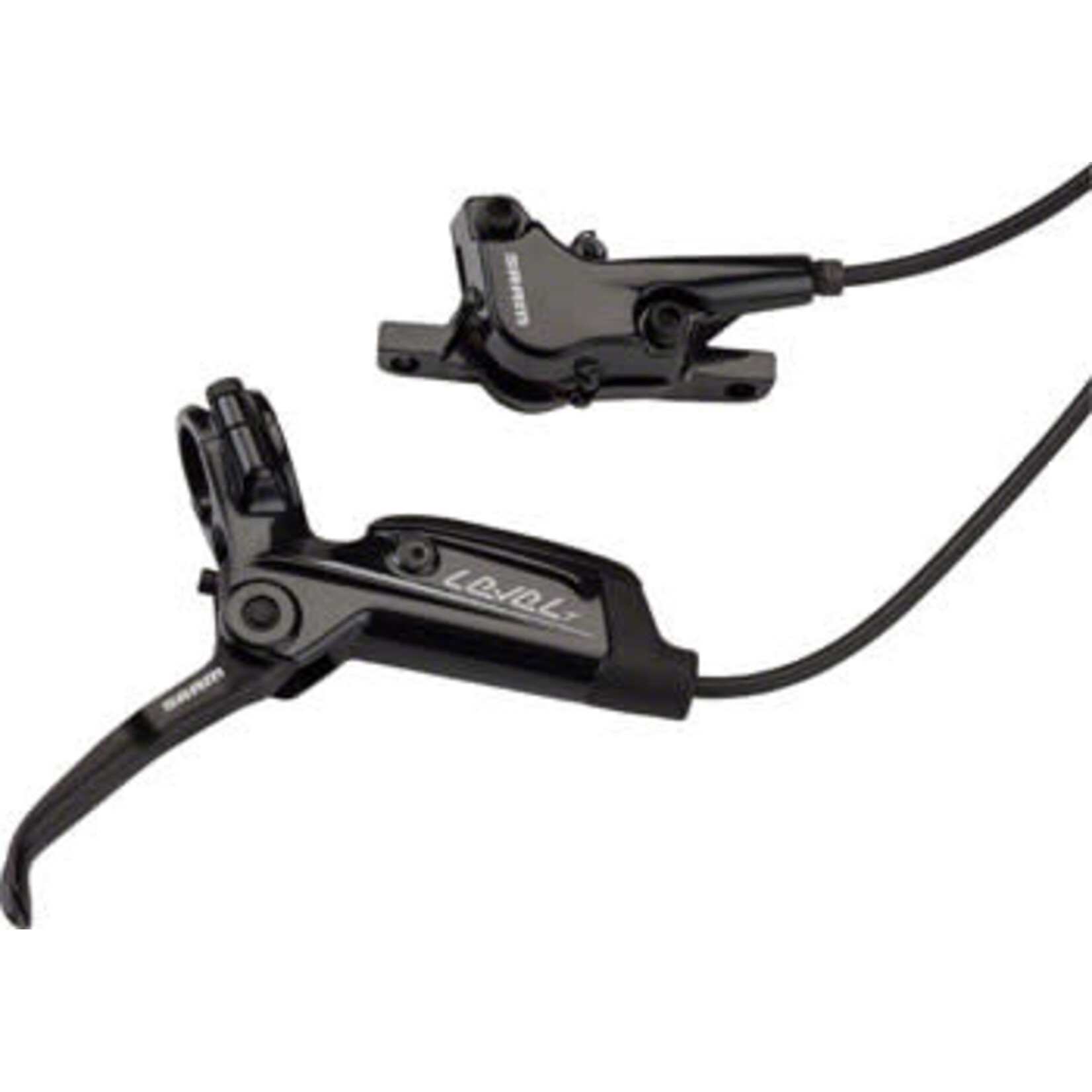SRAM SRAM Level T Disc Brake and Lever - Front, Hydraulic, Post Mount, Black, A1