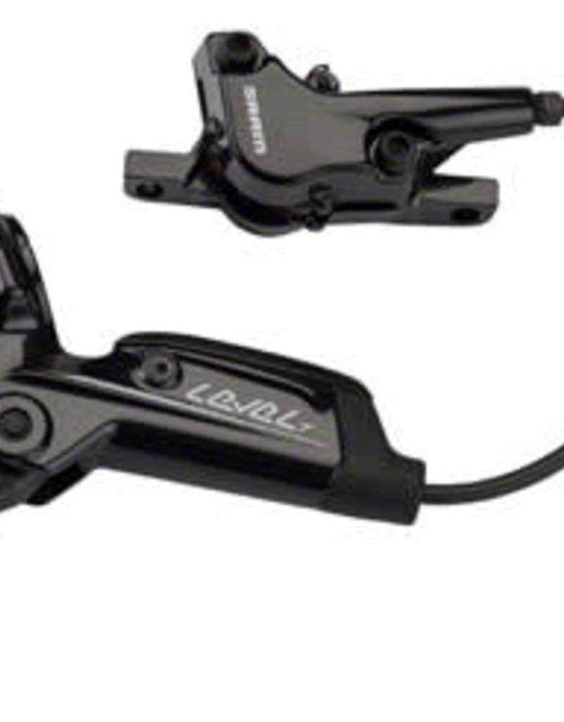 SRAM SRAM Level T Disc Brake and Lever - Front, Hydraulic, Post Mount, Black, A1