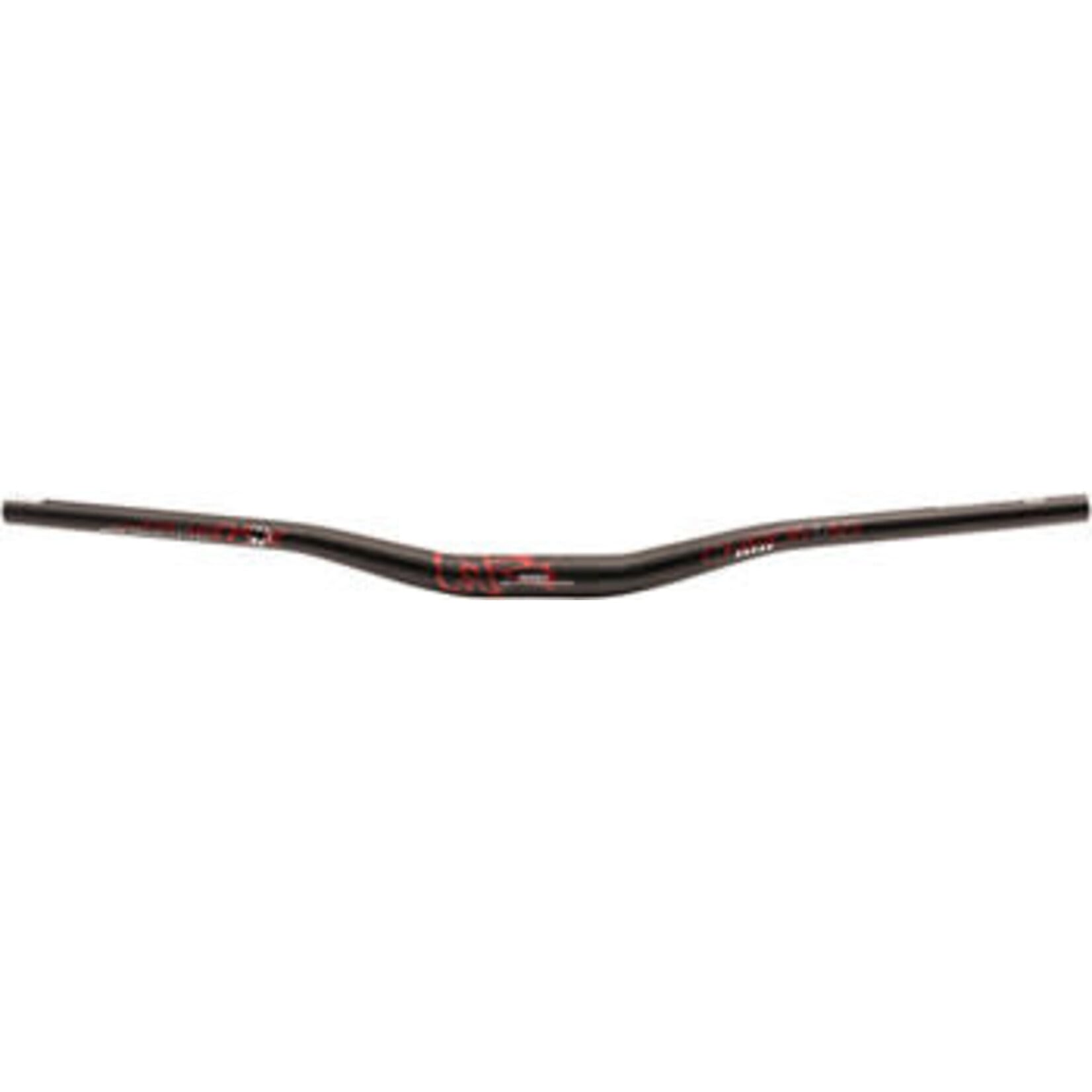 Chromag Fubar OSX Handlebar - Aluminum, 25mm Rise, 31.8mm, 800mm, Black/Red