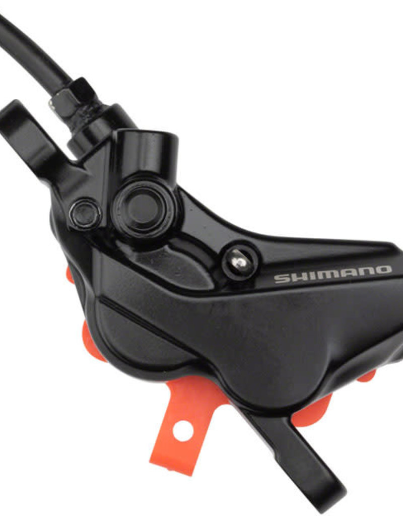 Shimano Shimano Deore BL-M4100/BR-MT420 Disc Brake and Lever - Front Hydraulic Resin Pads Gray