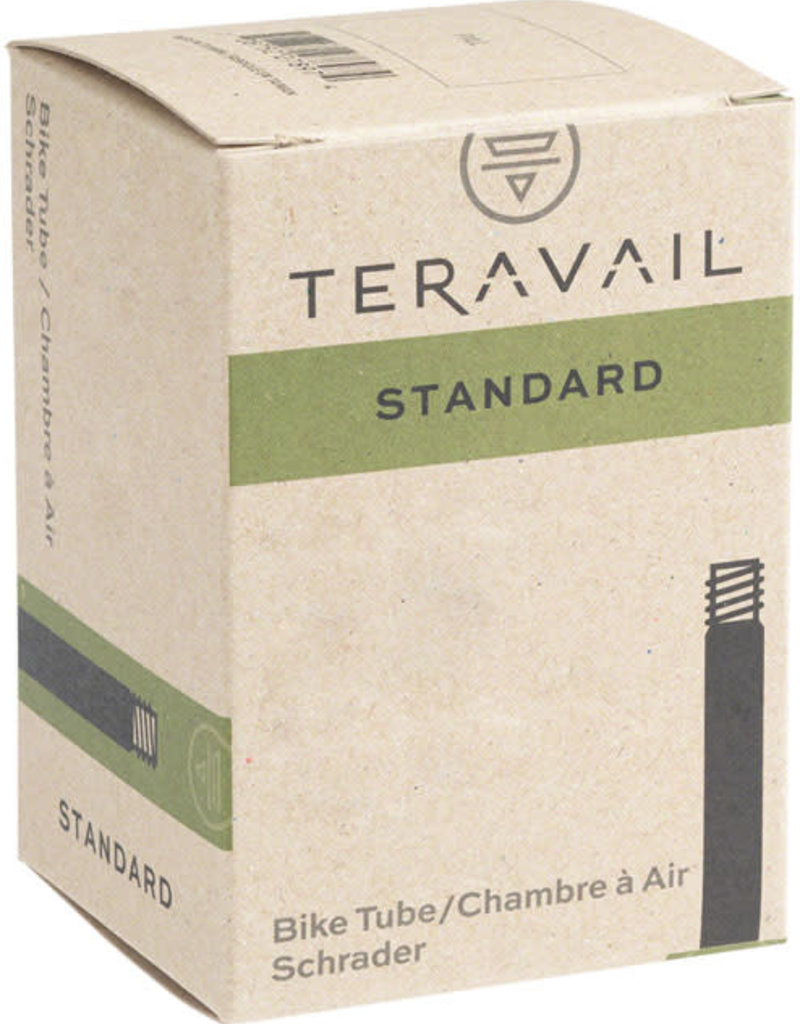 Teravail 18x1.50-2.25 Q-Tubes Schrader Valve Tube 118g *Low Lead Valve*