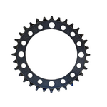 Knight Bike Co. Ruf-Tooth Narrow Wide Chainring, 4-Hole, 104BCD