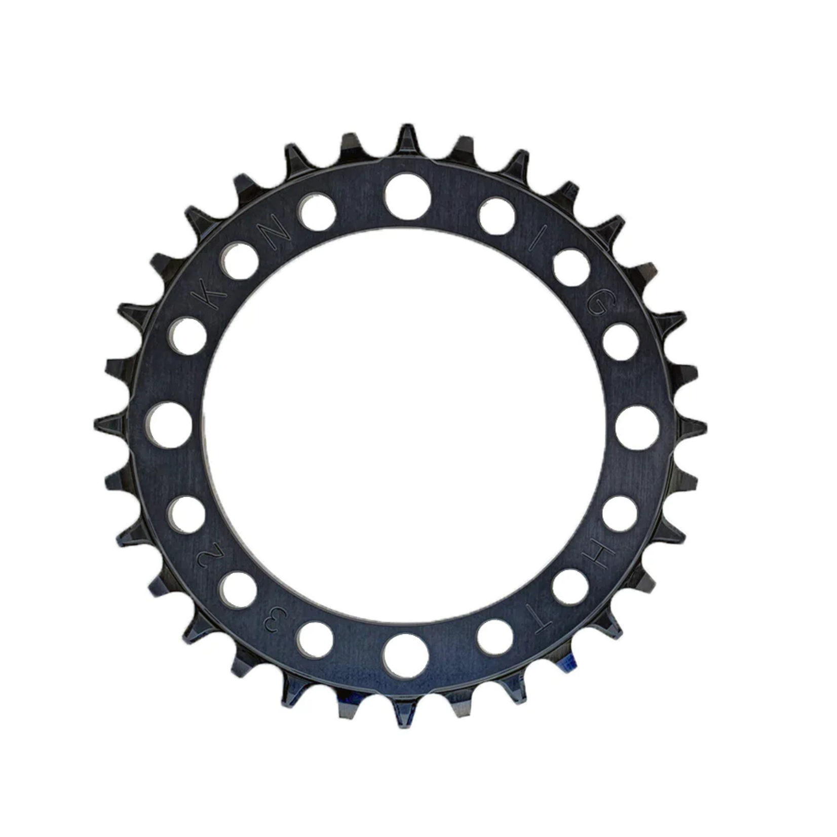 Knight Bike Co. Ruf-Tooth Narrow Wide Chainring, 4-Hole, 104BCD
