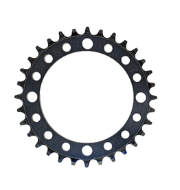 Knight Bike Co. Ruf-Tooth Narrow Wide Chainring, 4-Hole, 104BCD