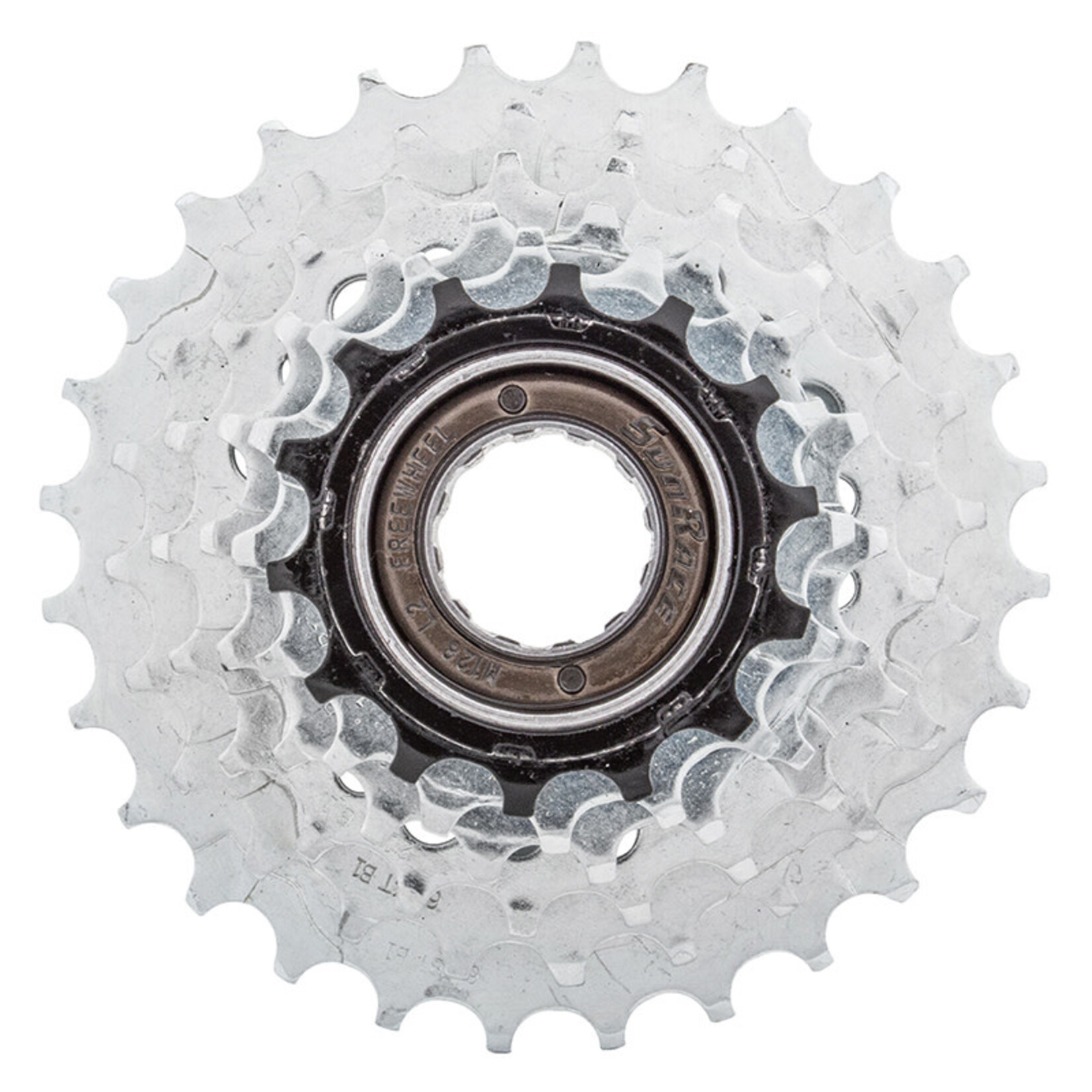 SunRace 6-spd Freewheel MFM2A 14-28t, Black+Zinc