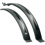 SKS Hightrek 2.0 Clip-On Fender Set - 700c/26 x 54mm Black