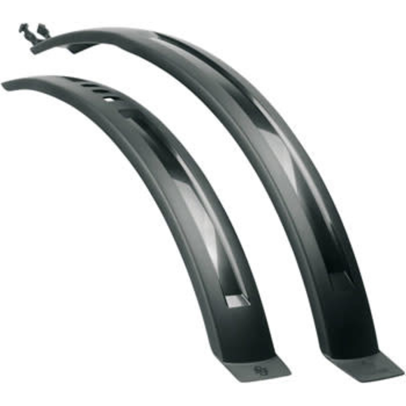 SKS Hightrek 2.0 Clip-On Fender Set - 700c/26 x 54mm Black