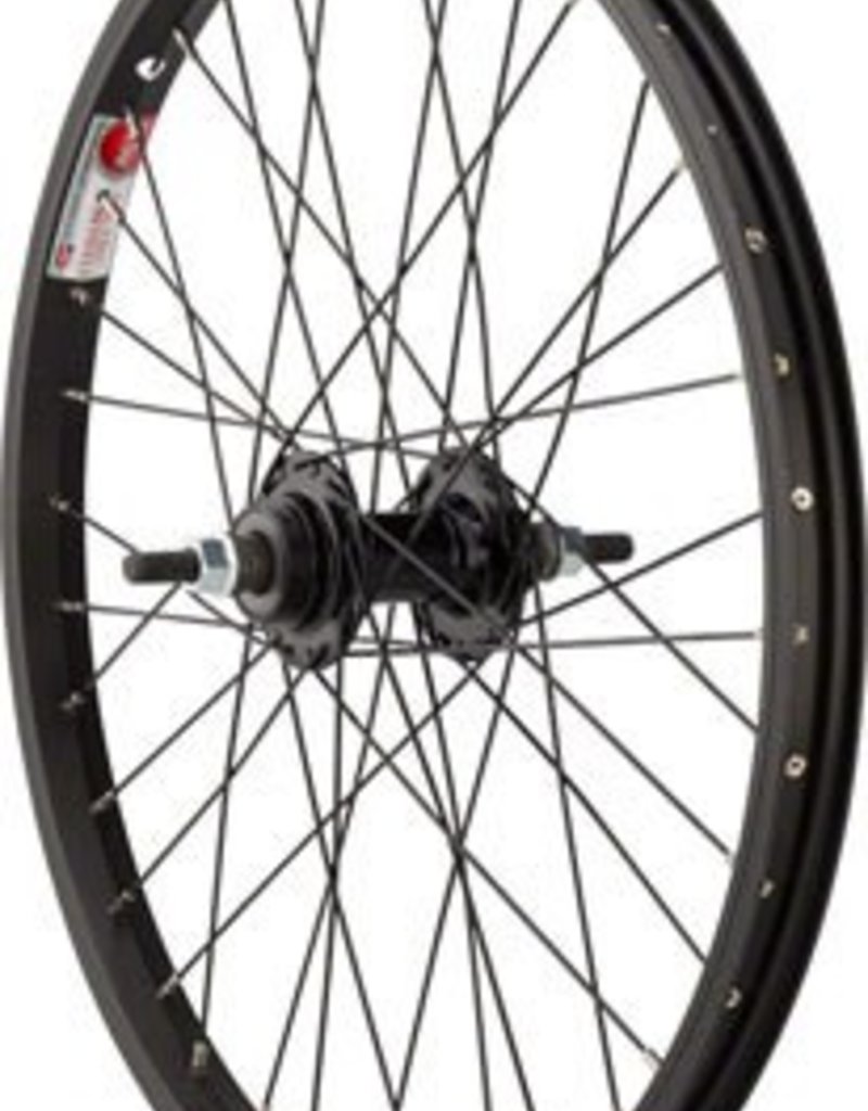 Sta-Tru Rear Wheel 20x1.75 Solid Axle, 36 Spokes, Includes Axle Nuts, Black