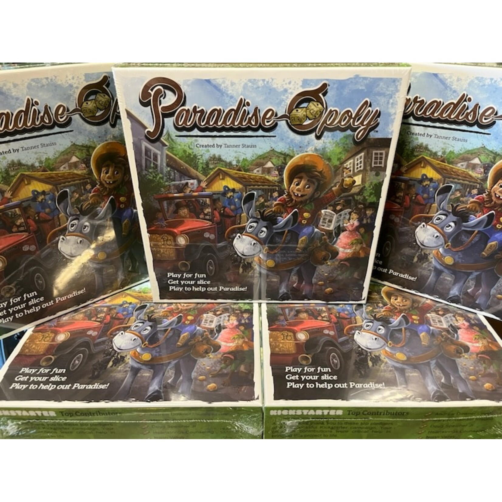 Paradise Bikes Paradise-Opoly (Paradise Monopoly) Board Game
