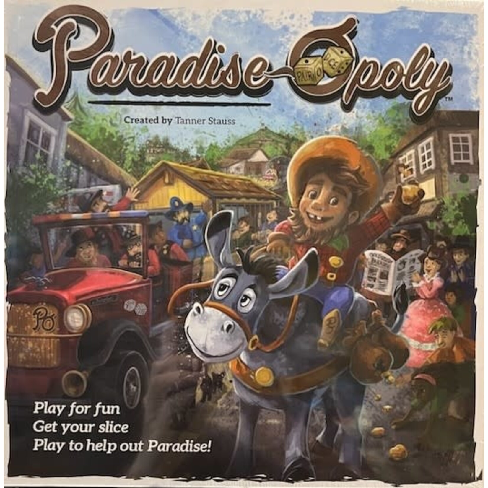 Paradise Bikes Paradise-Opoly (Paradise Monopoly) Board Game