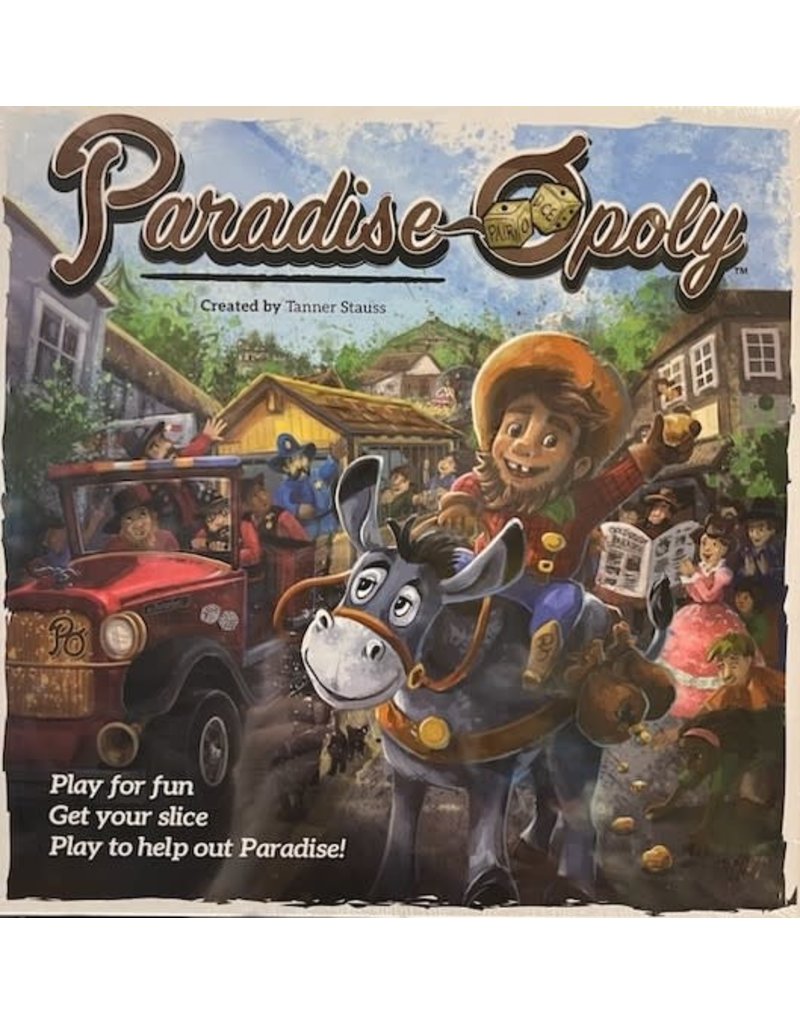 ParadiseOpoly (Paradise Monopoly) Board Game Paradise Bikes