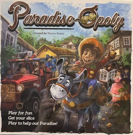 ParadiseOpoly (Paradise Monopoly) Board Game Paradise Bikes