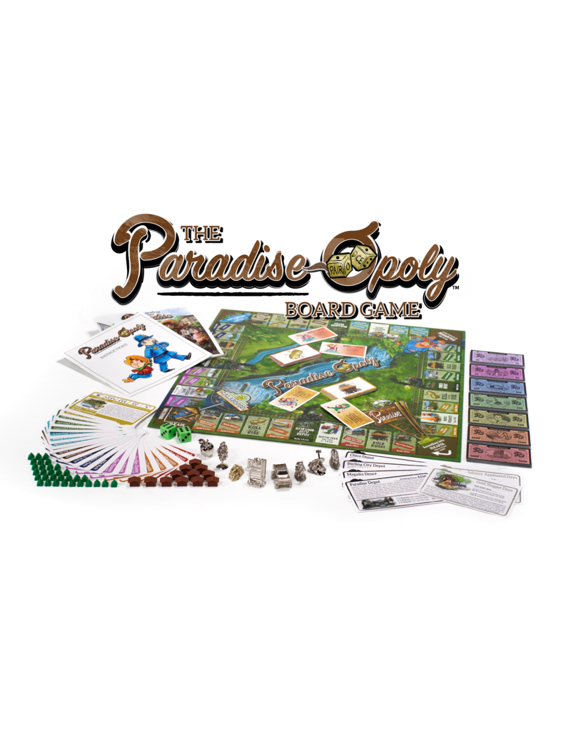 ParadiseOpoly (Paradise Monopoly) Board Game Paradise Bikes