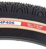 Panaracer 20x1.75 Panaracer Tire HP406 Wire Bead w/Skinwall