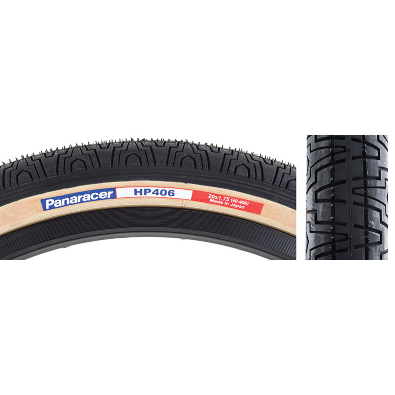 Panaracer 20x1.75 Panaracer Tire HP406 Wire Bead w/Skinwall