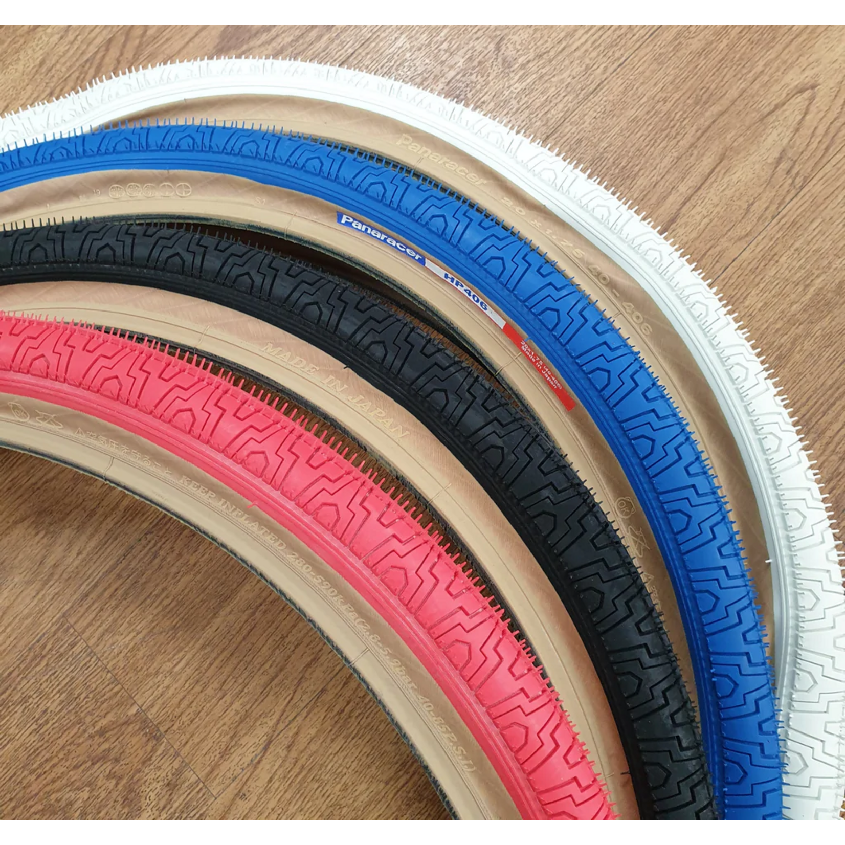 Panaracer 20x1.75 Panaracer Tire HP406 Wire Bead w/Skinwall