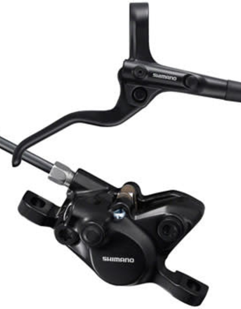 Shimano Rear BR-MT200 Brake and BL-MT201 Lever, Hydraulic, 2-Piston, Post Mount, Black