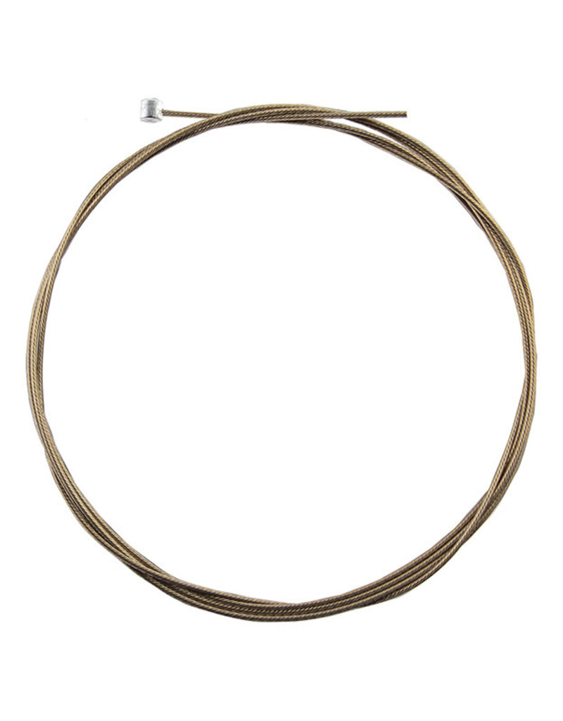 Origin8 Origin8 SS SuperSlick Electrolysis MTB Brake Cable, 1.5x2800 Gold