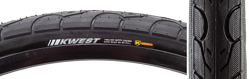 700x35 Kenda Kwest Tire Black Paradise Bikes