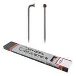 Wheel Master Spokes, 184mm (7-1/4, 14g), Silver, Box of 144