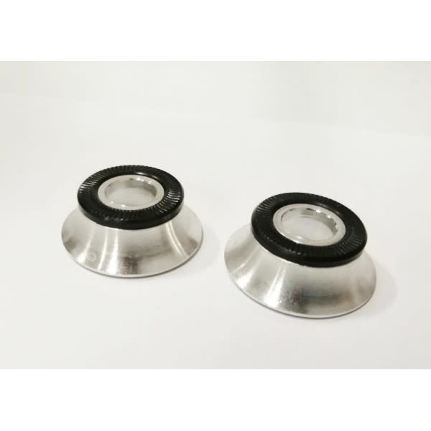 Profile Racing Profile Hub Cone Spacers for BMX 3/8″ Axles, Front, Silver