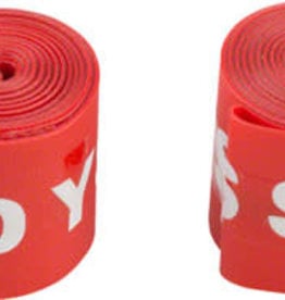 Odyssey Odyssey Rim Strip 24 Red, Pair