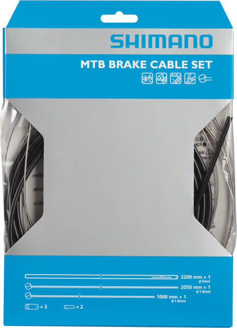 thumbnail image 2 of VELOX 1.8m Brake Cable – Mountain Bike / VTC – Made In France – Steel 2 of 5