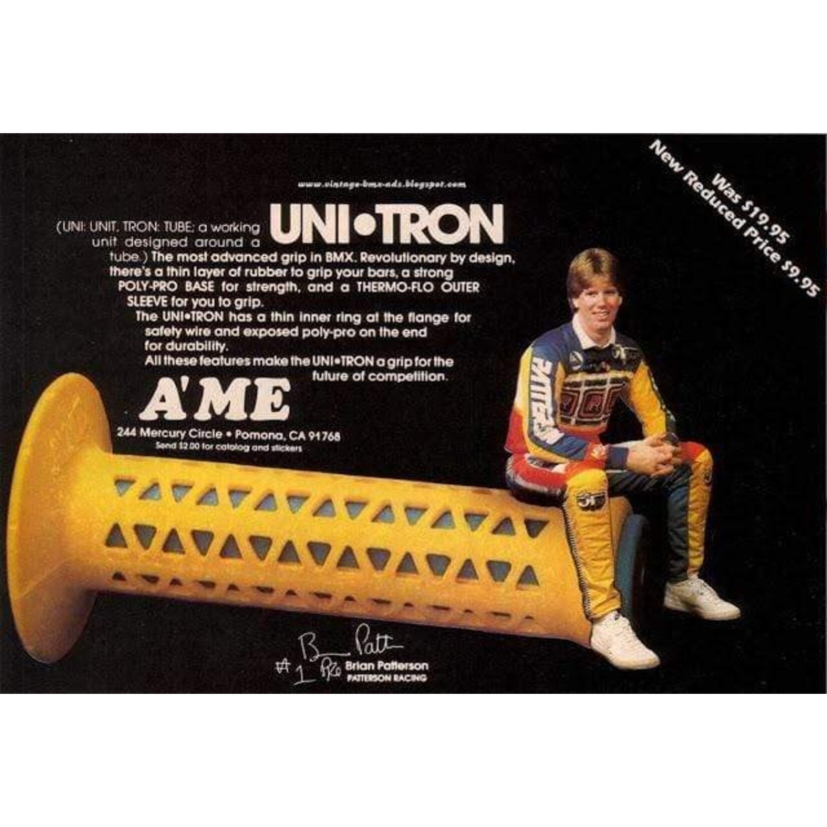 AME AME Unitron BMX Grips