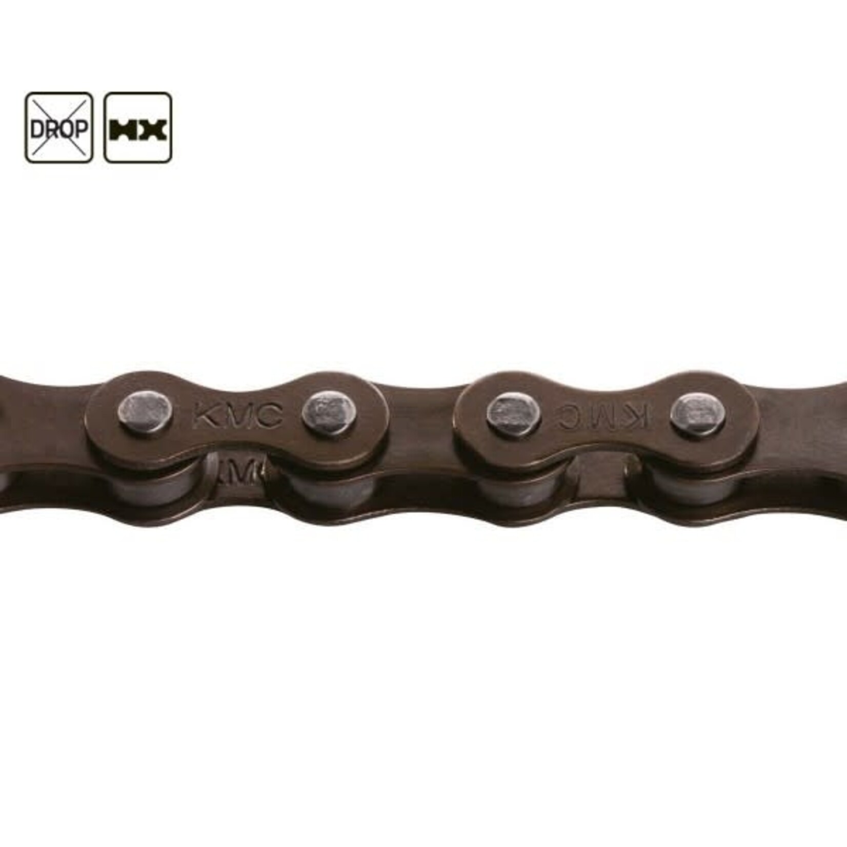 KMC KMC Z1 Wide 1/8" Chain, Brown