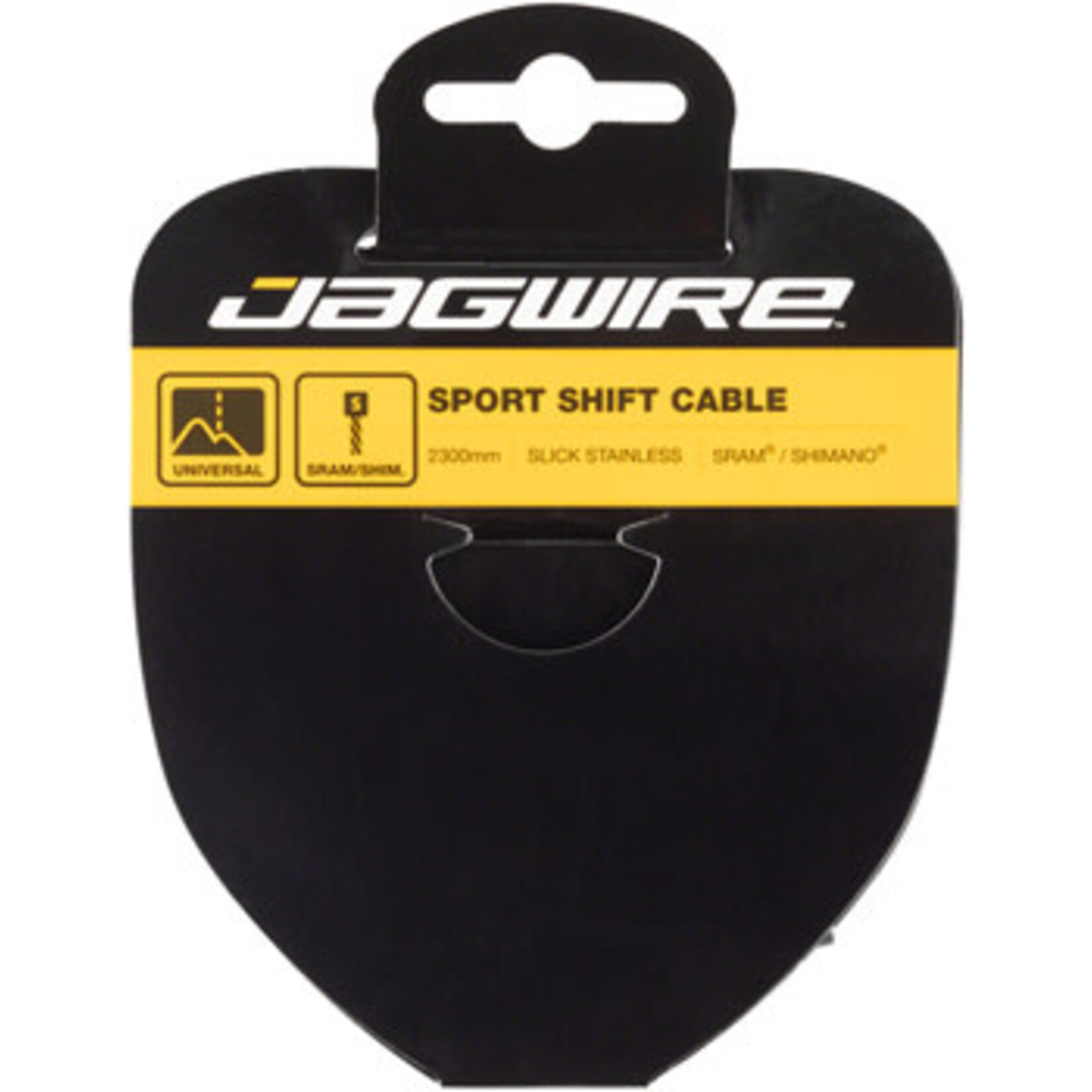 Jagwire Jagwire Sport Shift Cable - 1.1 x 2300mm, Slick Stainless, SRAM/Shimano