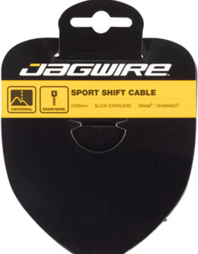 Jagwire Jagwire Sport Shift Cable - 1.1 x 2300mm, Slick Stainless, SRAM/Shimano