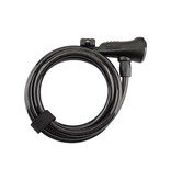 Neon 8157, Coil Cable Lock 6'x10mm w/Bracket