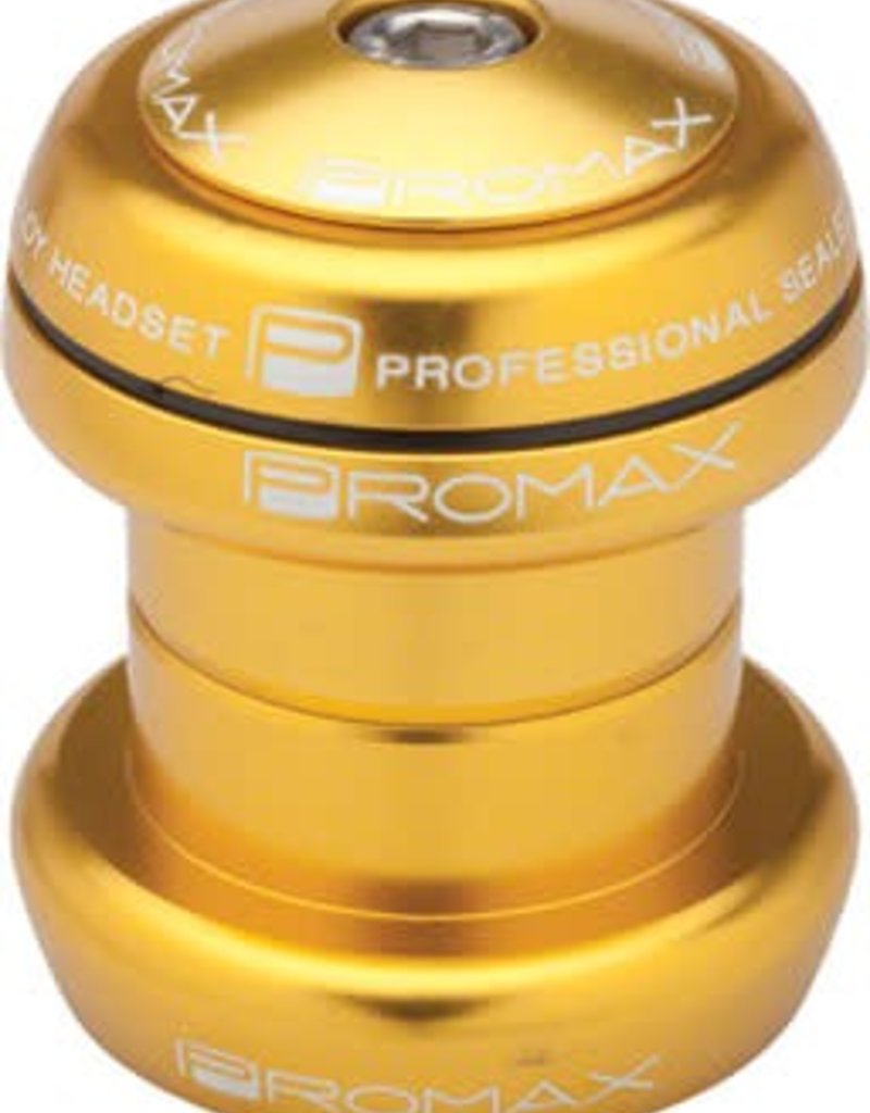 Promax Promax PI-1 Alloy Sealed Bearing 1-1/8" Press in Headset Gold