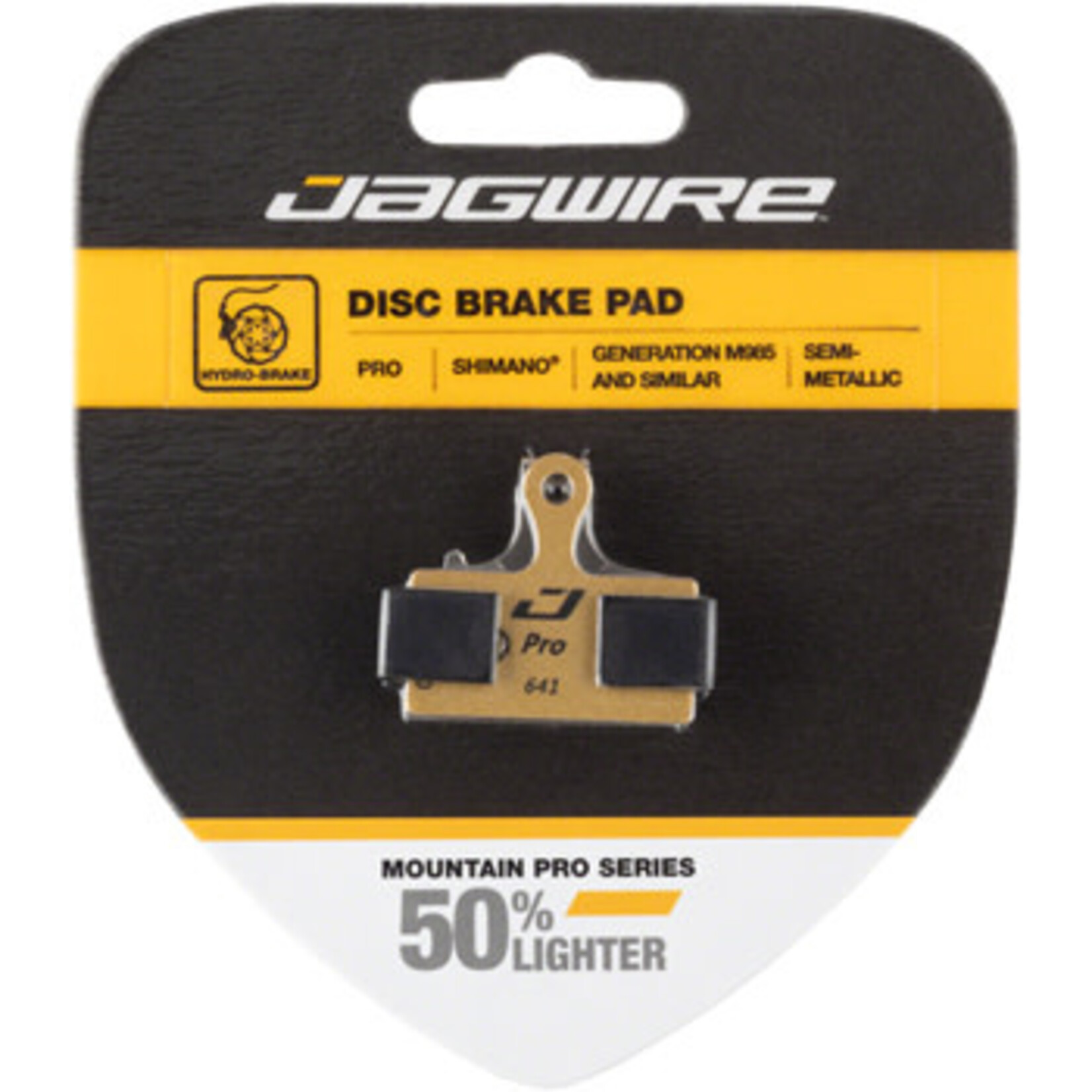 Jagwire Jagwire Pro Semi-Metallic Disc Brake Pads - Shimano S700, M615, M6000, M785, M8000, M666, M675, M7000, M9000, M9020, M985, M987 (Q#19)