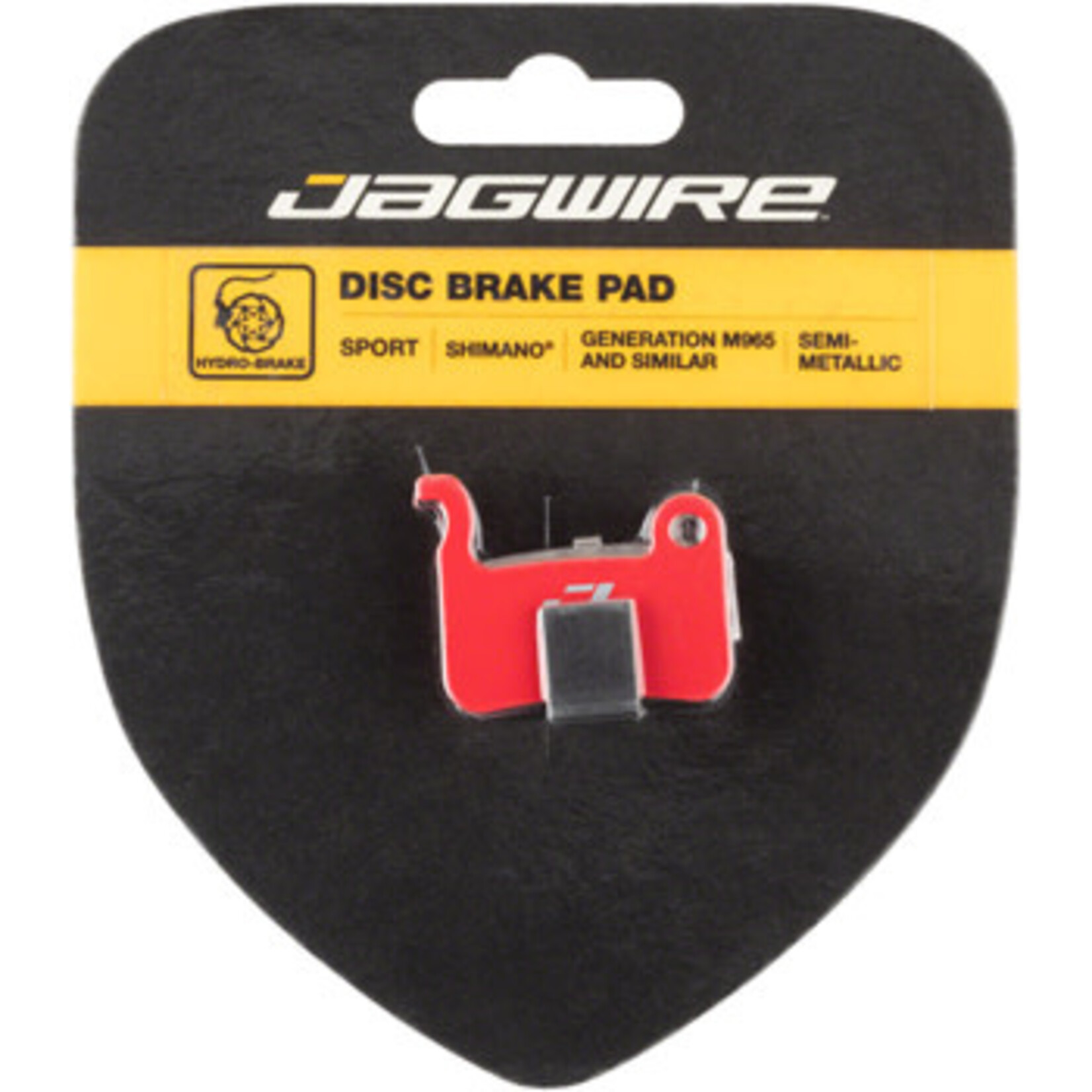 Jagwire Sport Semi-Metallic Disc Brake Pads for Shimano XTR M965/M966/M975, SLX M665, Saint M800, Deore XT M765/M775/M776 (Q#20)