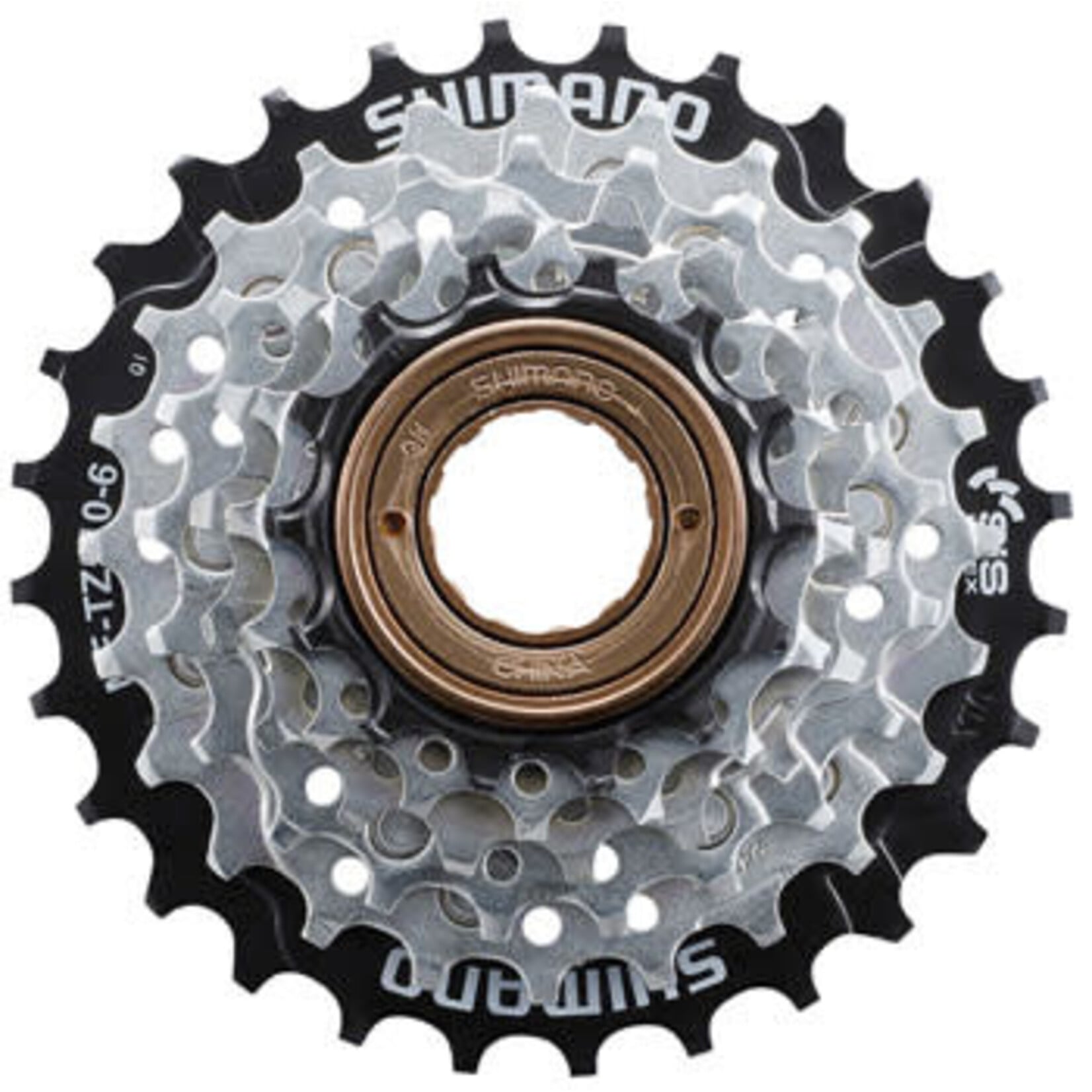 Shimano MF-TZ510-6-CP Freewheel - 6-Speed - 14-28t