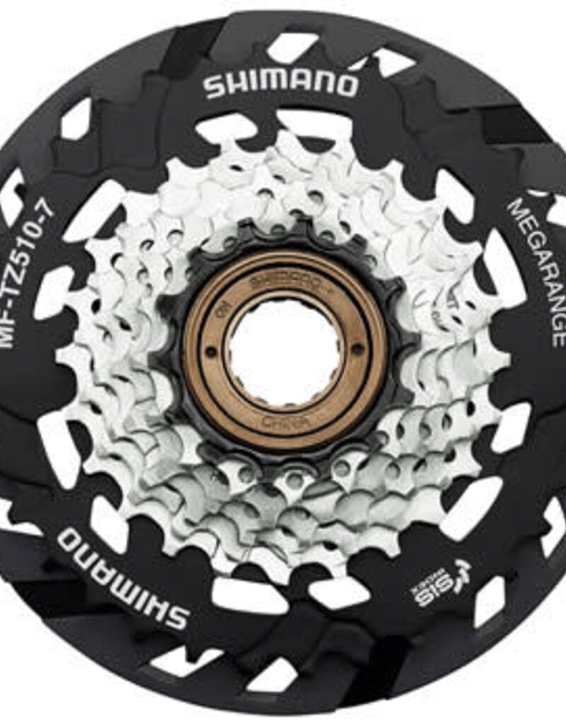 Shimano MF-TZ510-7-CP Multi-Speed Freewheel - 7-Speed, 14-34t