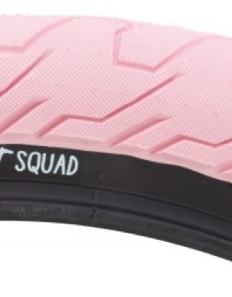 RANT 20x2.3 RANT Squad BMX Tire, Wire Pink/Black, 60psi