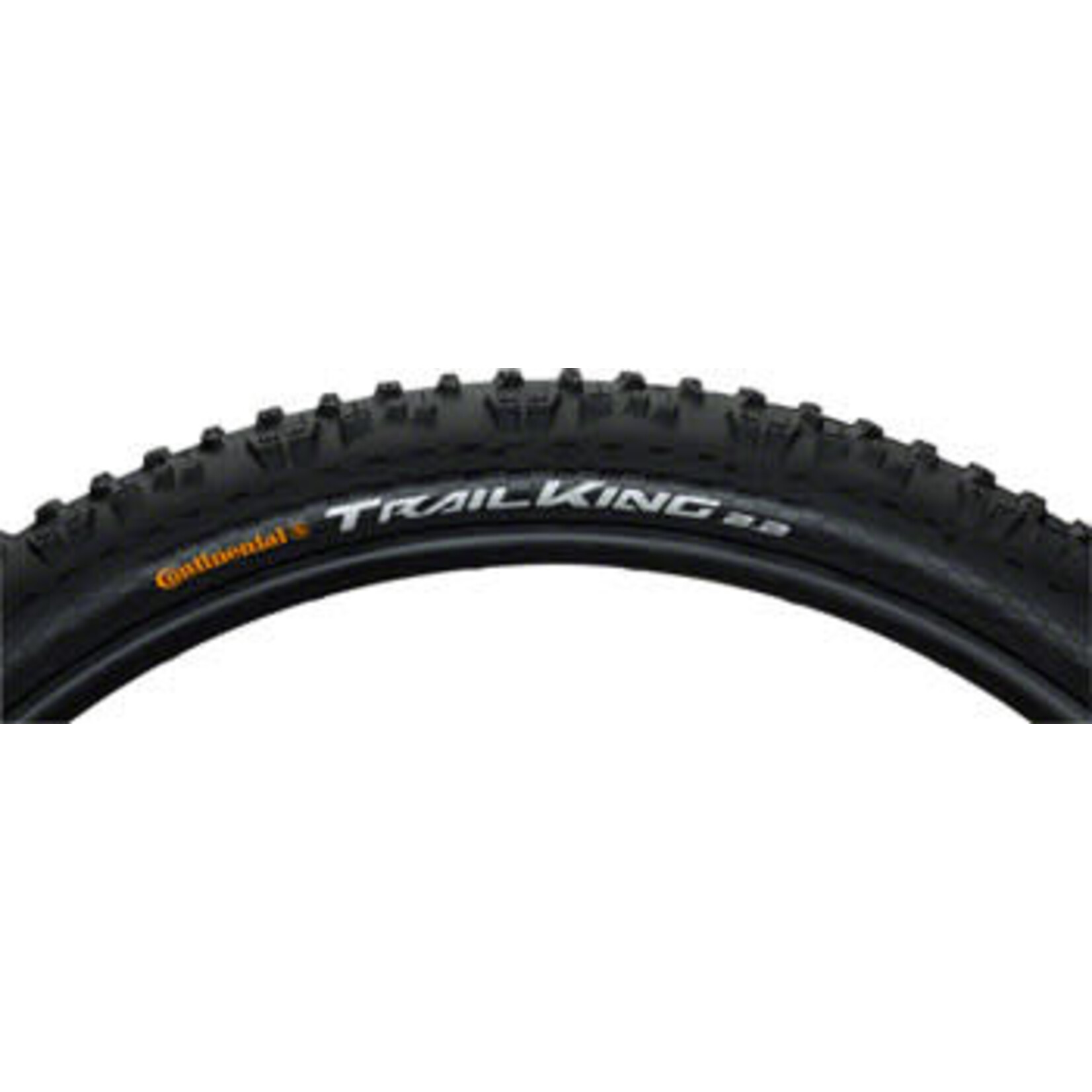 Continental 27.5x2.4 Continental Trail King Tire, Tubeless, Folding, Black, ShieldWall