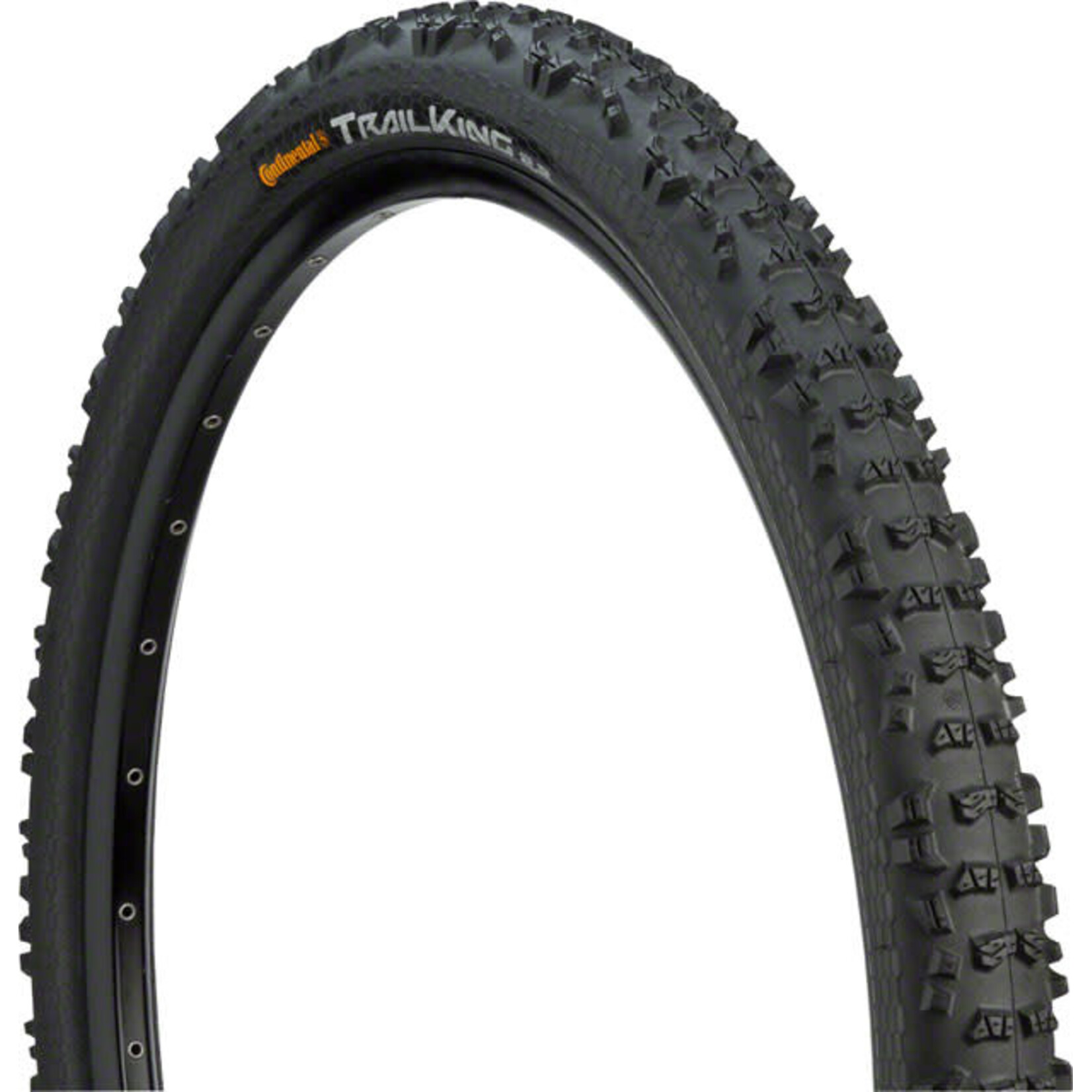 Continental 27.5x2.4 Continental Trail King Tire, Tubeless, Folding, Black, ShieldWall