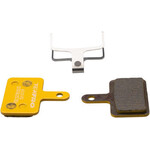Tektro Tektro A10YS Disc Brake Pad - Metal/Ceramic Compound, For Use With 2-Piston Calipers, Yellow, #22