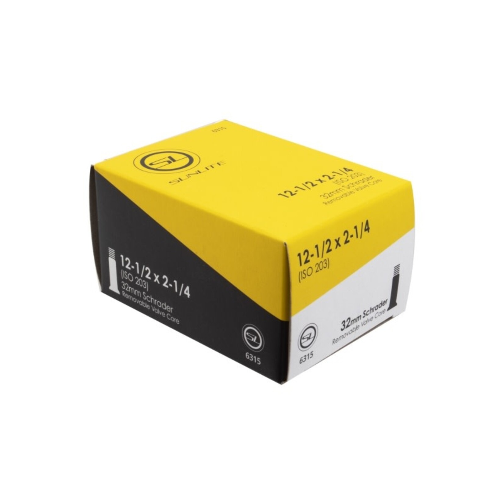 12-1/2x2-1/4 Sunlite Tube 32mm Schrader Valve FFW48mm