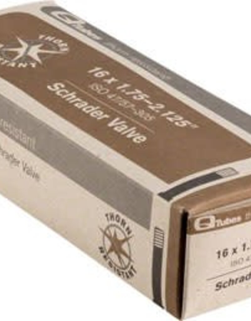 Teravail 16x1.75-2.35" Teravail Thorn Resist Low Lead Schrader Valve Tube