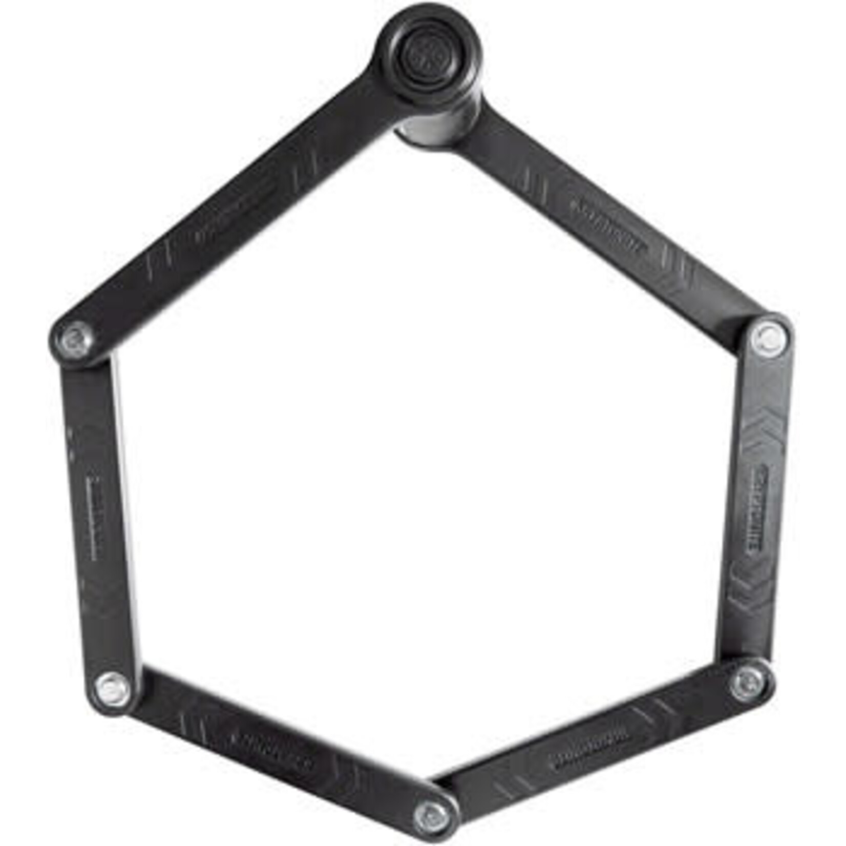 Kryptonite Kryptonite Keeper 510 Folding Lock: Black, 100cm, 3mm