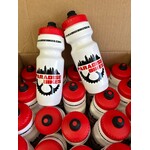Paradise Bikes Shop Water Bottle, Red Top, 24oz