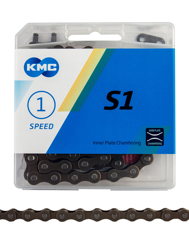 KMC KMC S1 Chain - Single Speed 1/2" x 1/8", 112 Links
