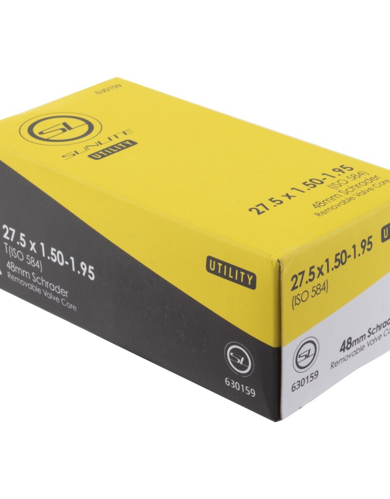 27.5x1.50-1.95 Sunlite Utili-T, Tube, 48mm Schrader Valve, RC FFW39mm