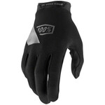 100% 100% Ridecamp Gloves - Black, Full Finger, Women's, Medium