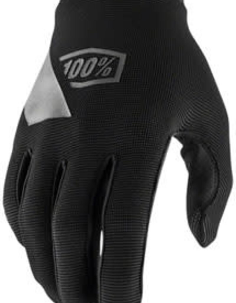 100% 100% Ridecamp Gloves - Black, Full Finger, Women's, Medium