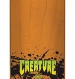 Creature 7.4x27.6 Stained XS Orange Creature Skateboard Deck